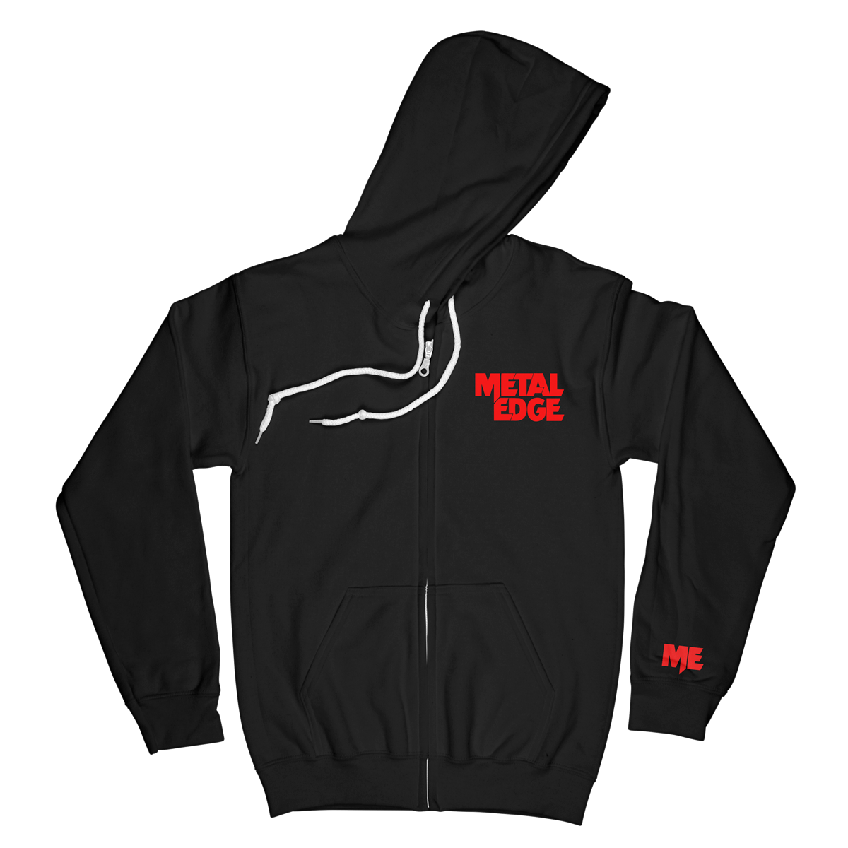 METAL EDGE ZIPUP HOODIE