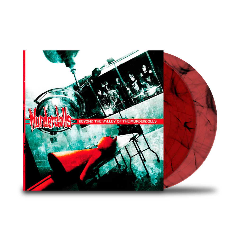 MURDERDOLLS ‘BEYOND THE VALLEY OF THE MURDERDOLLS’ 2LP (Limited Edition – Only 300 made, Transparent Red w/ Black Smoke Vinyl)