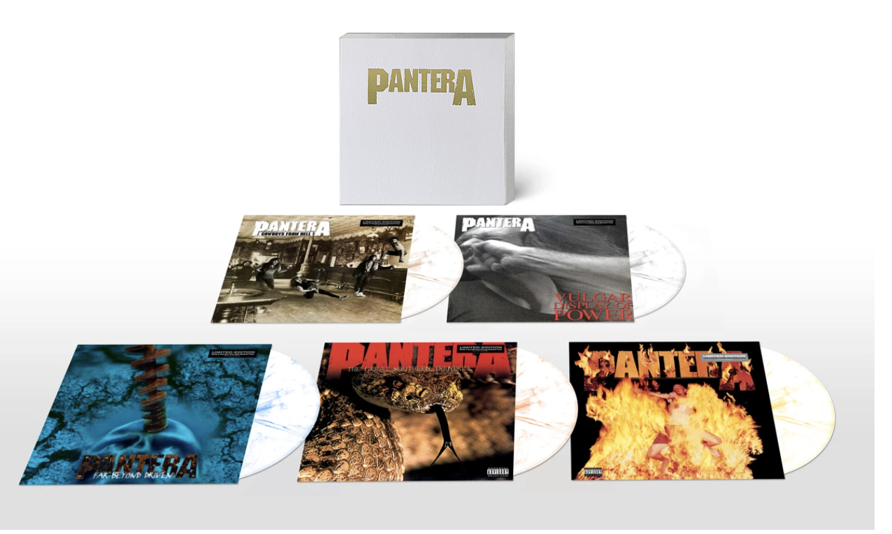 PANTERA – COLLECTOR'S EDITION SET IN WHITE – ONLY 50 MADE