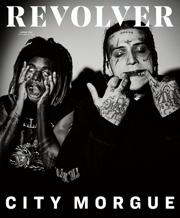 REVOLVER & INKED x CITY MORGUE "BOTTOM OF THE BARREL" BUNDLE W/ DOUBLE MAGAZINE SLIPCASE + LP + HOODIE - ONLY 100 AVAILABLE