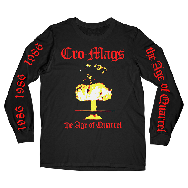 The HARD Times x CRO-MAGS 35th Anniversary Limited Edition Numbered Long Sleeve T-shirt
