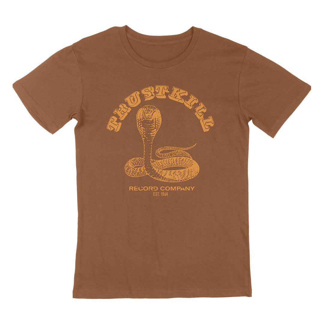 REVOLVER x TRUSTKILL: SNAKE CLASSIC TAN T-SHIRT