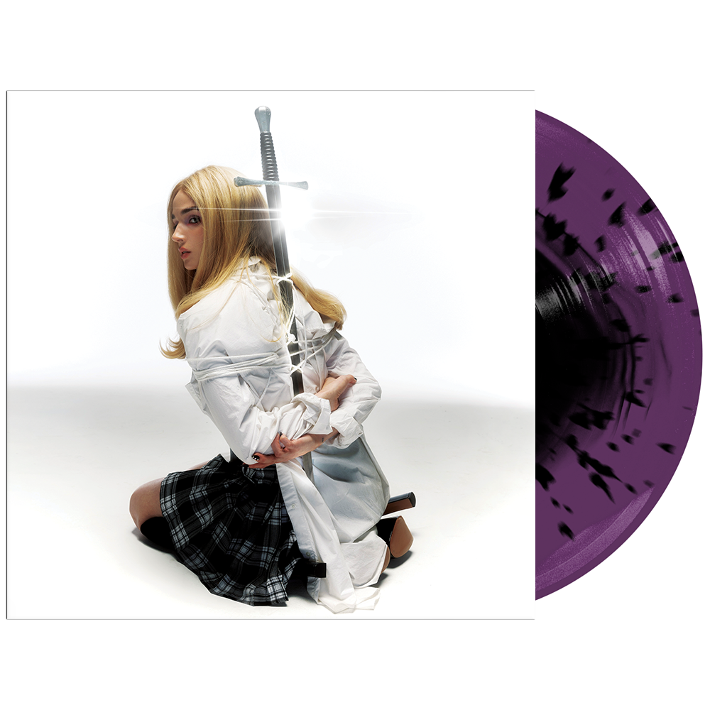 POPPY ‘ZIG’ LP (Limited Edition – Only 500 Made, Black Inside Transparent Purple w/ Heavy Black Splatter Vinyl)