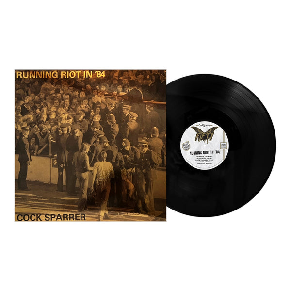 COCK SPARRER 'RUNNING RIOT '84' LP (50th Anniversary Edition)