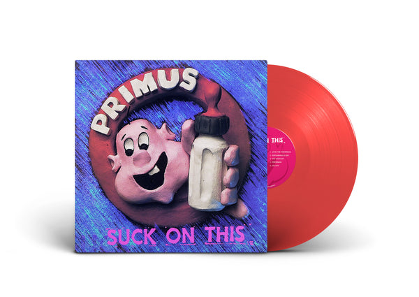 PRIMUS ‘SUCK ON THIS’ LIMITED-EDITION RUBY RED LP – ONLY 400 MADE