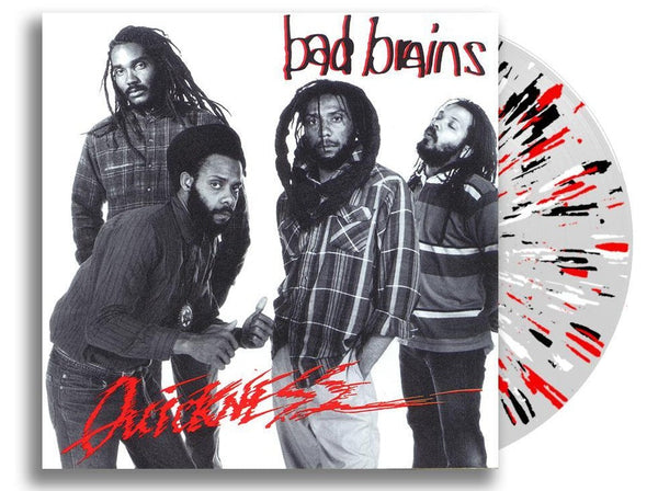 BAD BRAINS 'QUICKNESS' LP (Limited Edition — Only 500 Made, Clear, Red, & Black Splatter Vinyl)