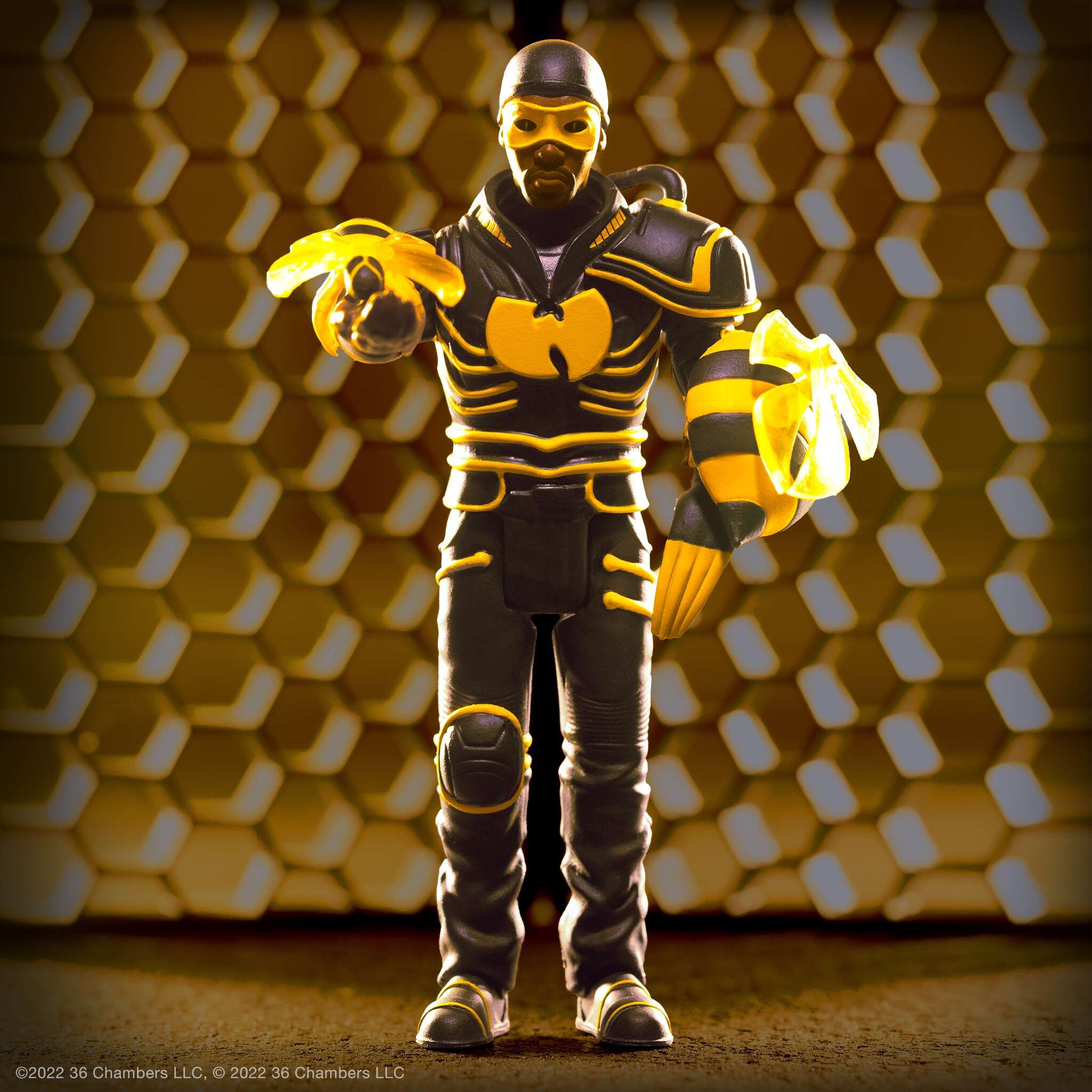 RZA WAVE 2 BOBBY DIGITAL (DIGITAL BULLET) REACTION ACTION FIGURE