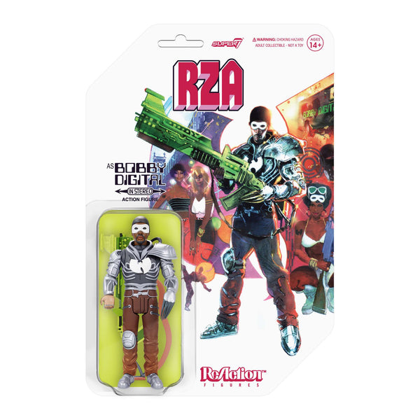 RZA WAVE 1 BOBBY DIGITAL REACTION ACTION FIGURE