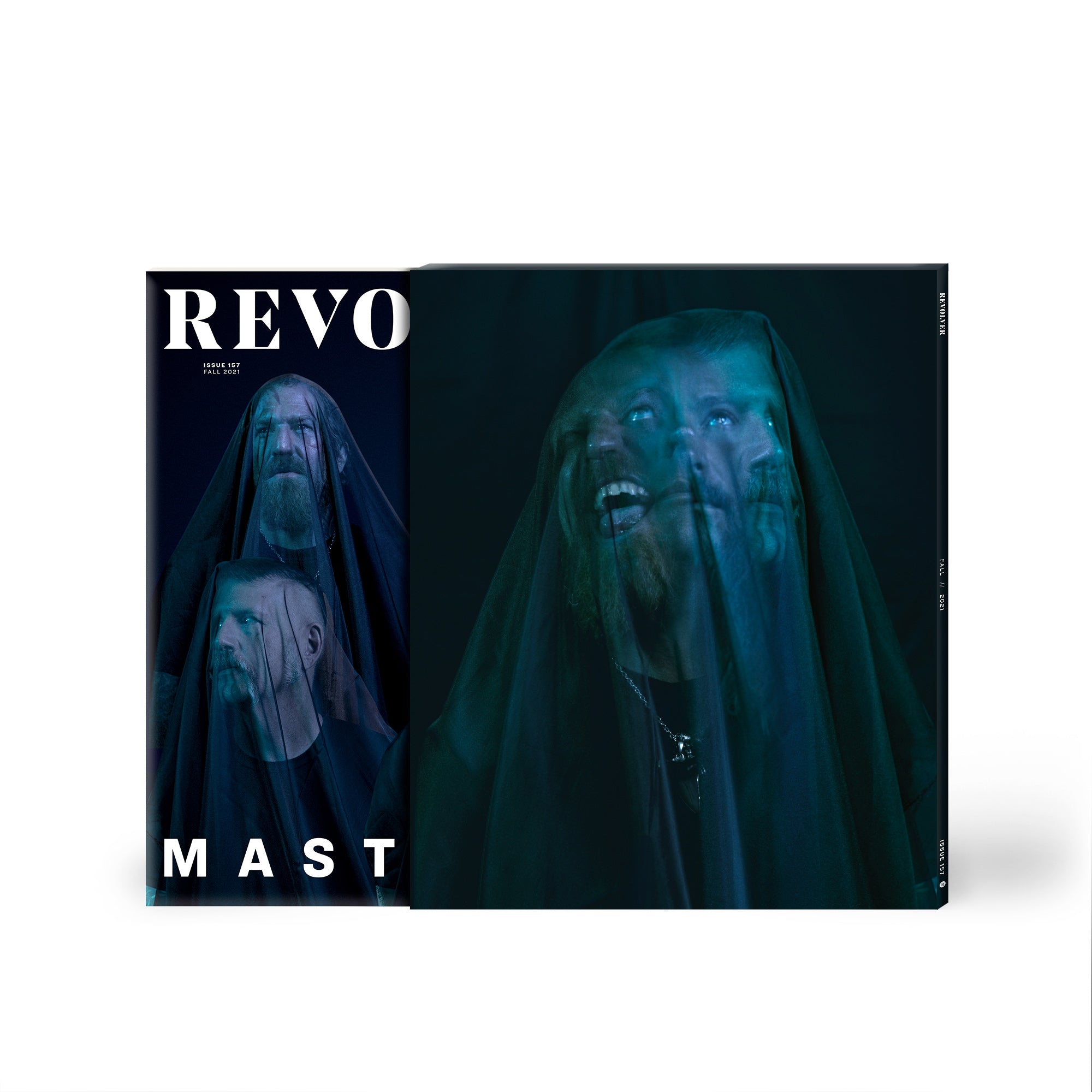 REVOLVER x MASTODON FALL 2021 ISSUE HAND-NUMBERED SLIPCASE W/ 'HUSHED AND GRIM' CLEAR 2xLP - ONLY 500 AVAILABLE