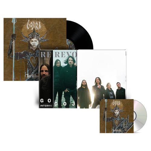 REVOLVER x GOJIRA SPRING 2021 ISSUE SLIPCASE & 'FORTITUDE' LP + CD BUNDLE - ONLY 250 AVAILABLE