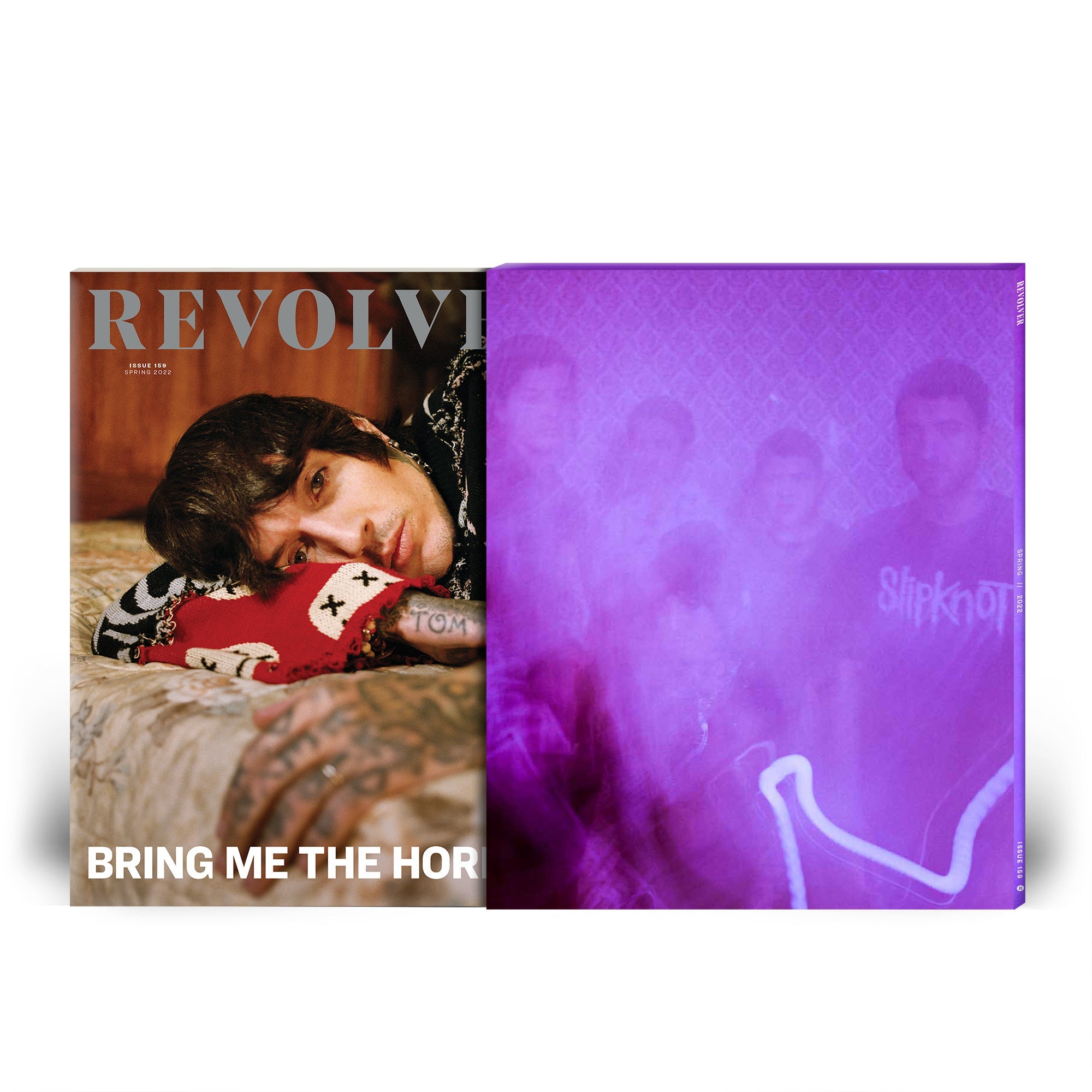 REVOLVER SPRING 2022 ISSUE HAND-NUMBERED SLIPCASE FEATURING BRING ME THE HORIZON