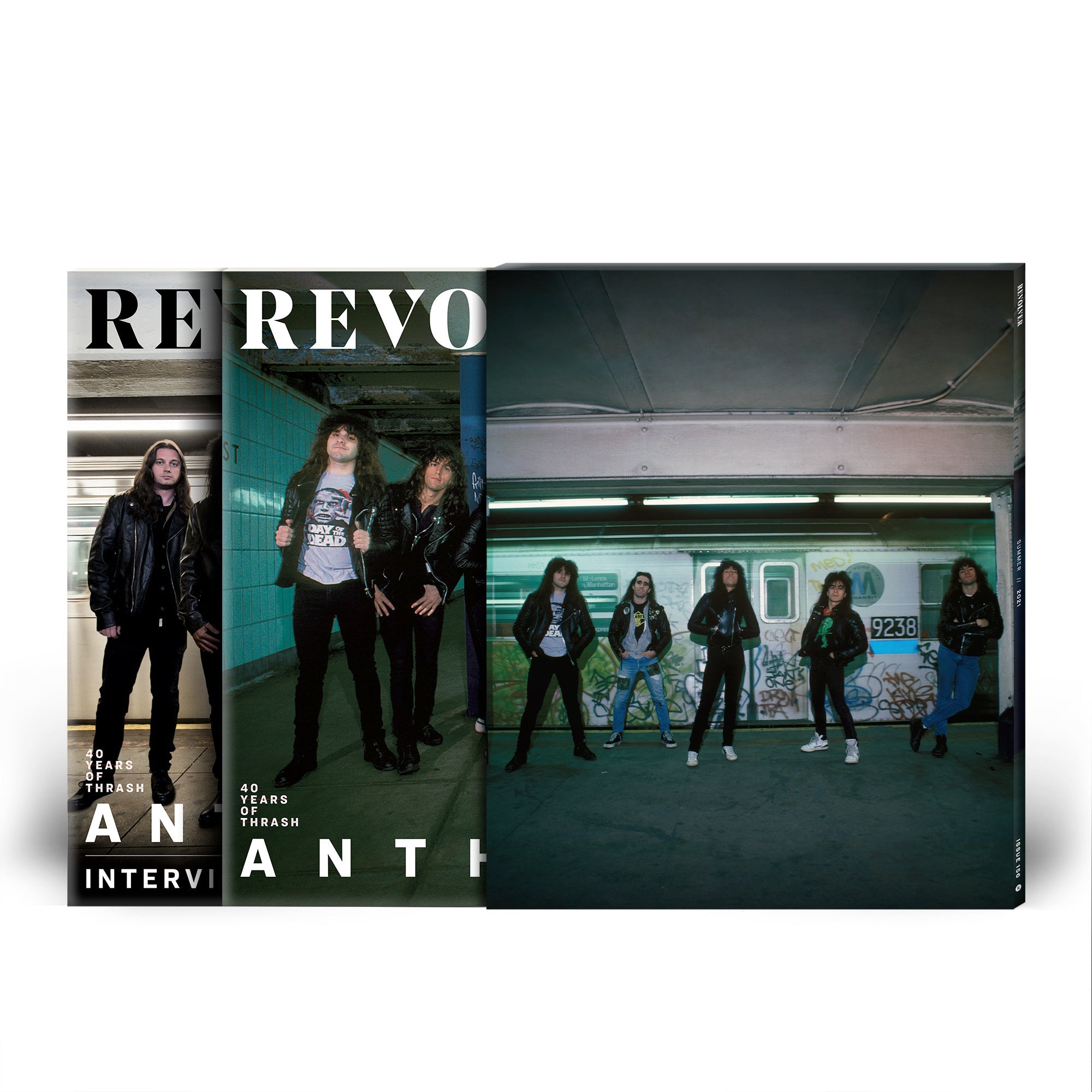 REVOLVER SUMMER 2021 ISSUE DOUBLE SLIPCASE FEATURING ANTHRAX