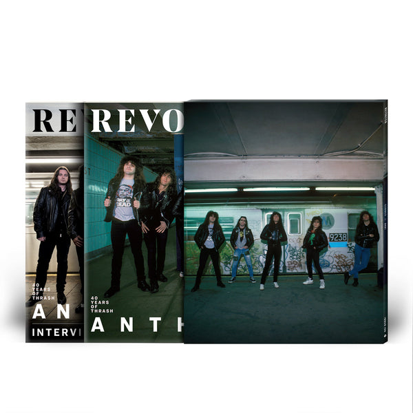 REVOLVER SUMMER 2021 ISSUE DOUBLE SLIPCASE FEATURING ANTHRAX