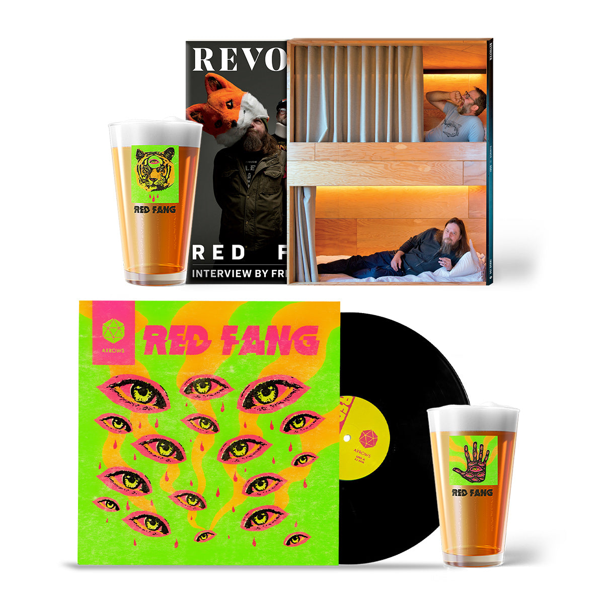 REVOLVER x RED FANG SUMMER 2021 ISSUE SLIPCASE & EXCLUSIVE BEER PINTS BUNDLE – ONLY 250 AVAILABLE