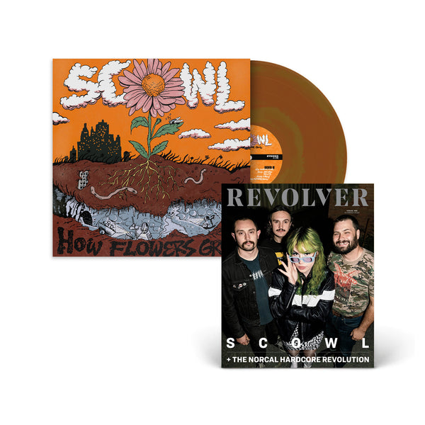 REVOLVER x SCOWL SUMMER 2022 ISSUE W/ LIMITED-EDITION 'HOW FLOWERS GROW' COPPER LP - ONLY 100 AVAILABLE