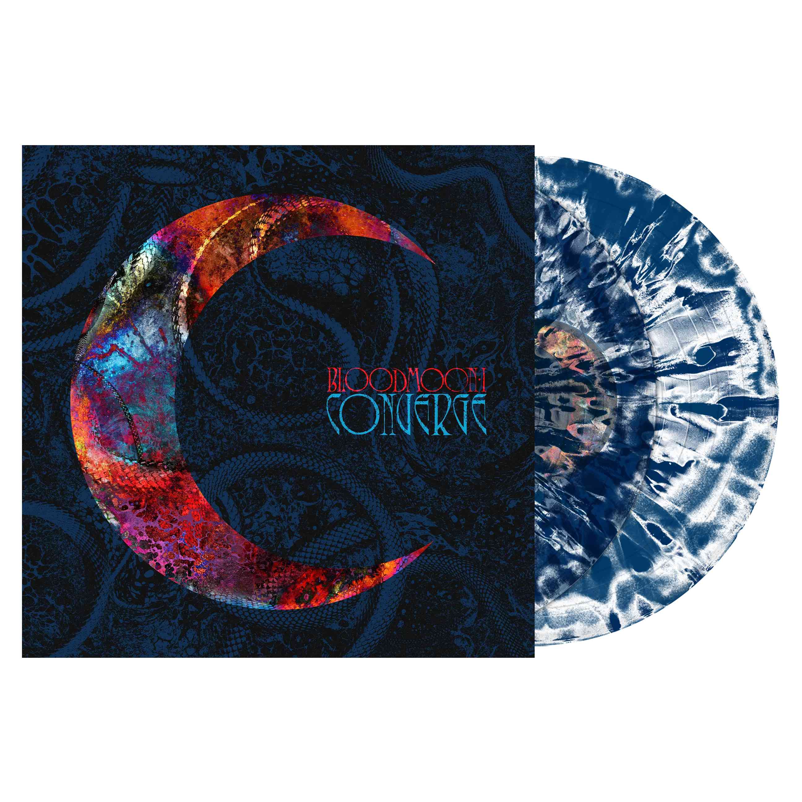 REVOLVER x CONVERGE WINTER 2021 ISSUE HAND-NUMBERED SLIPCASE W/ 'BLOODMOON' CLEAR NAVY CLOUDY 2LP - ONLY 200 AVAILABLE