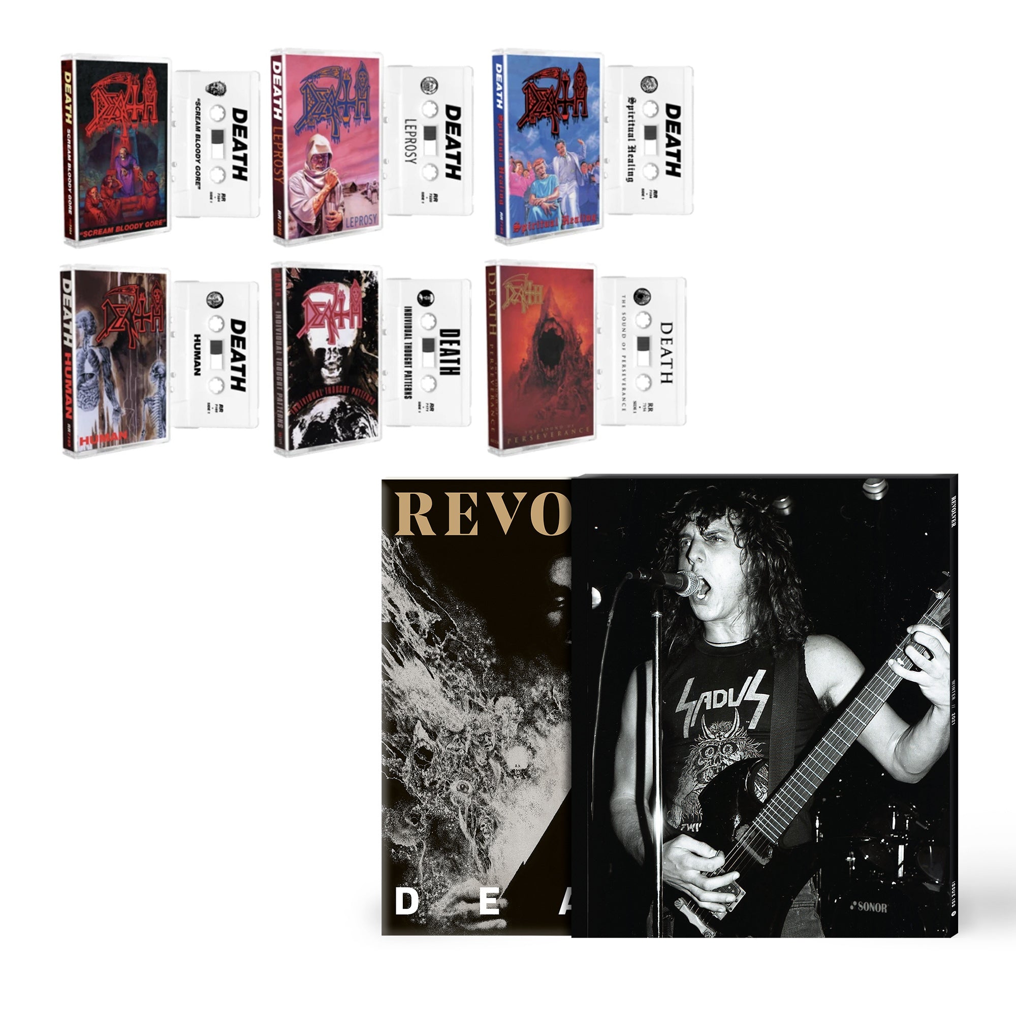 REVOLVER x DEATH WINTER 2021 ISSUE HAND-NUMBERED SLIPCASE W/ CASSETTE CATALOG - ONLY 50 AVAILABLE