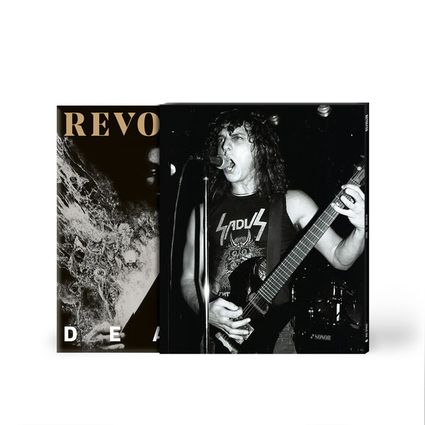 REVOLVER x DEATH WINTER 2021 ISSUE HAND-NUMBERED SLIPCASE W/ 'SYMBOLIC' WHITE LP - ONLY 200 AVAILABLE