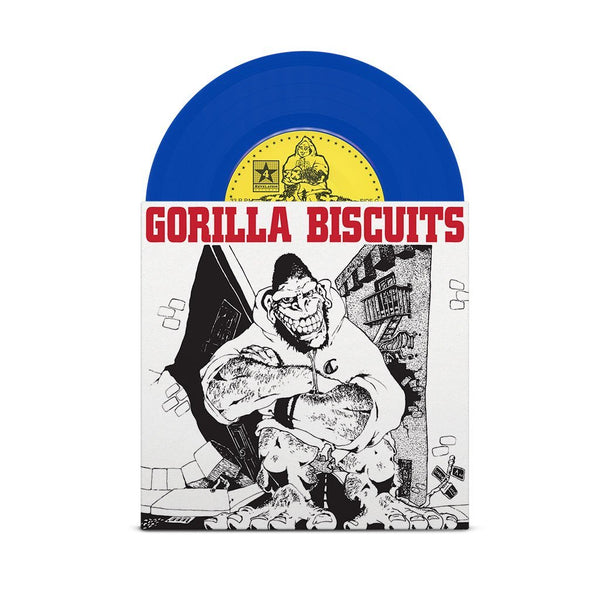 GORILLA BISCUITS 'S/T' 7" EP (Blue Vinyl)