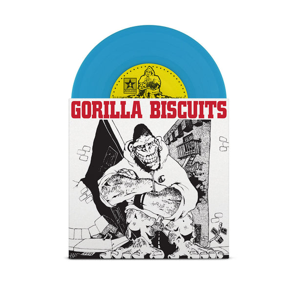 GORILLA BISCUITS 'GORILLA BISCUITS' 7" (Opaque Turquoise Vinyl)