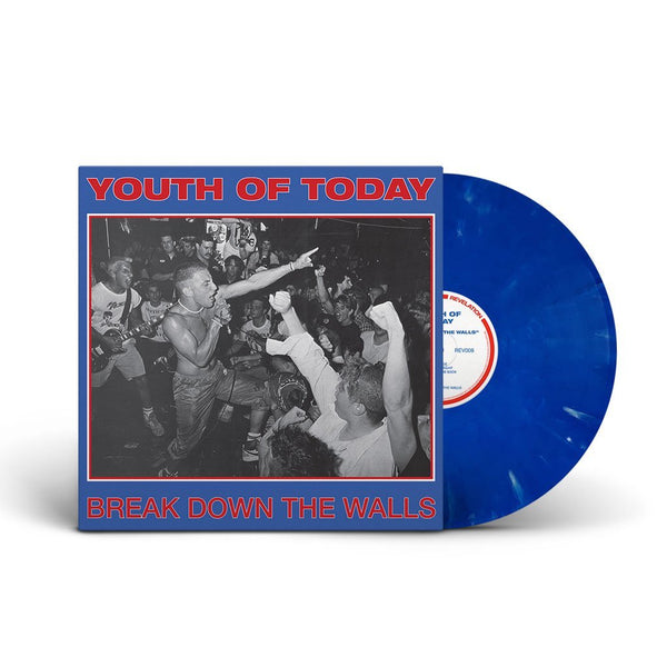 YOUTH OF TODAY 'BREAK DOWN THE WALLS' LP (Blue Vinyl)