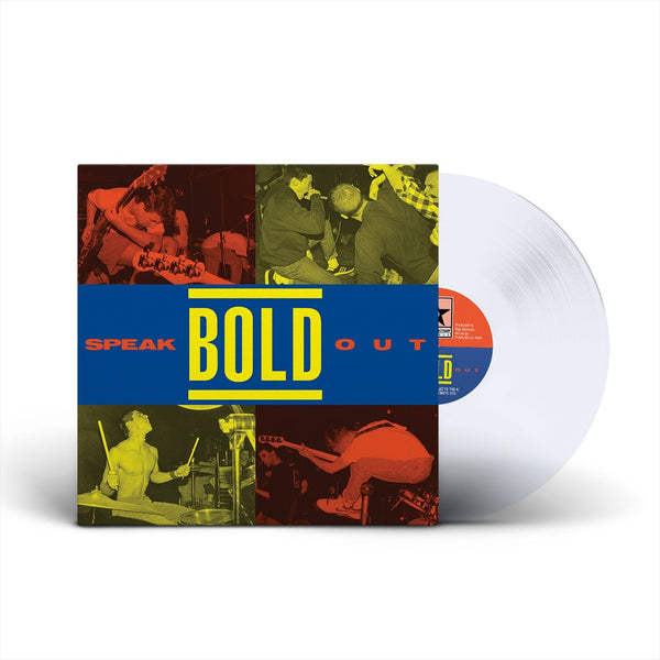 BOLD ‘SPEAK OUT’ LP (Limited Edition – Only 300 Made, Clear Vinyl w/ 40-page booklet)