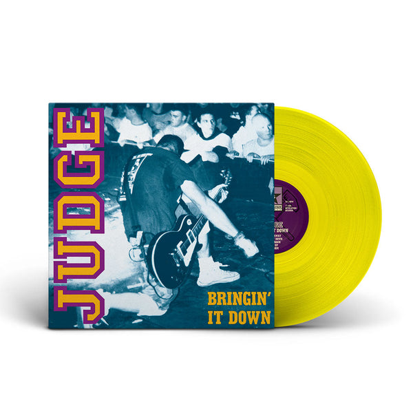 JUDGE 'BRINGING IT DOWN' LP (Yellow Vinyl)