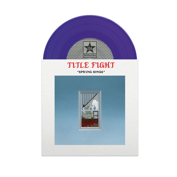TITLE FIGHT 'SPRING SONGS' 7" EP (Purple Vinyl)