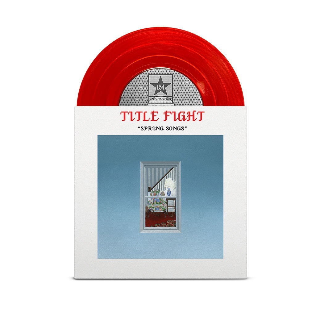 TITLE FIGHT 'SPRING SONGS' 7" EP (Red Vinyl)