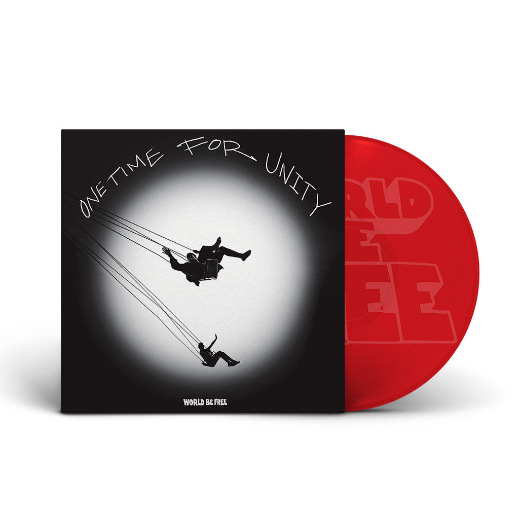 WORLD BE FREE ‘ONE TIME FOR UNITY’ LIMITED-EDITION TRANSLUCENT RED WITH ETCHED B-SIDE VINYL