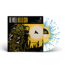 BE WELL 'HELLO SUN' LIMITED-EDITION WHITE WITH CYAN AND MUSTARD SPLATTER WITH BLACK B-SIDE SCREEN PRINT LP – ONLY 300 MADE