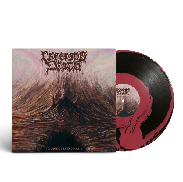 CREEPING DEATH ‘BOUNDLESS DOMAIN ’ LP (Limited Edition – Only 200 made, Red & Black A Side/B Side Vinyl)
