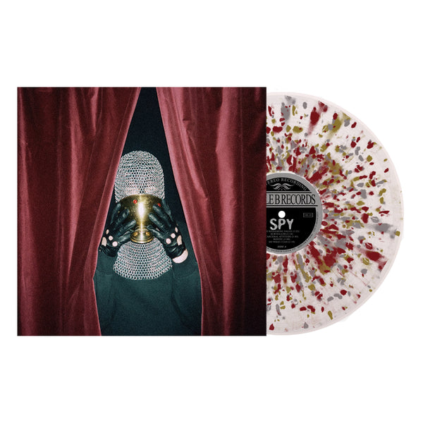 SPY ‘SATISFACTION’ LP (Limited Edition – Only 250 made, Ultra Clear w/ Maroon, Gold, & Silver Splatter Vinyl)