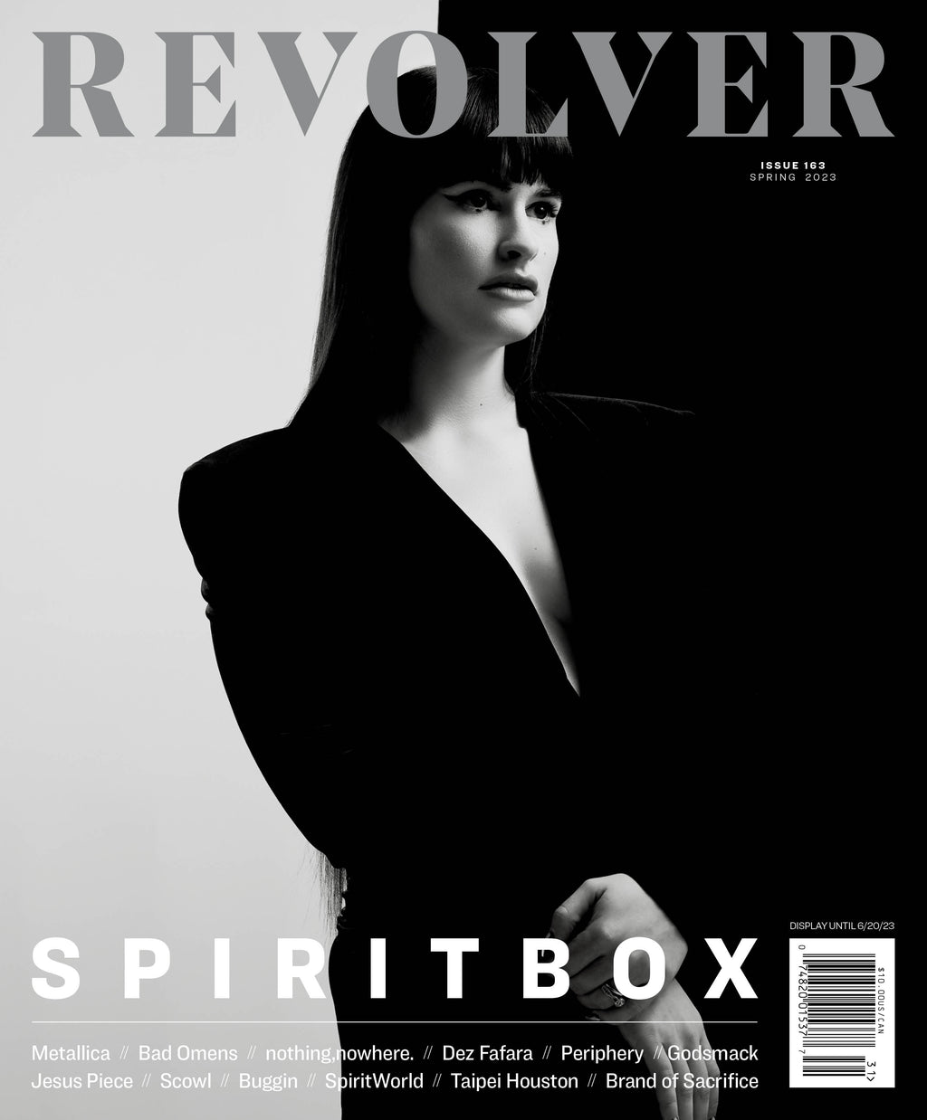 Reveolver Timimg Issue REVOLVER SPRING 2023 ISSUE COVER 1 FEATURING SPIRITBOX