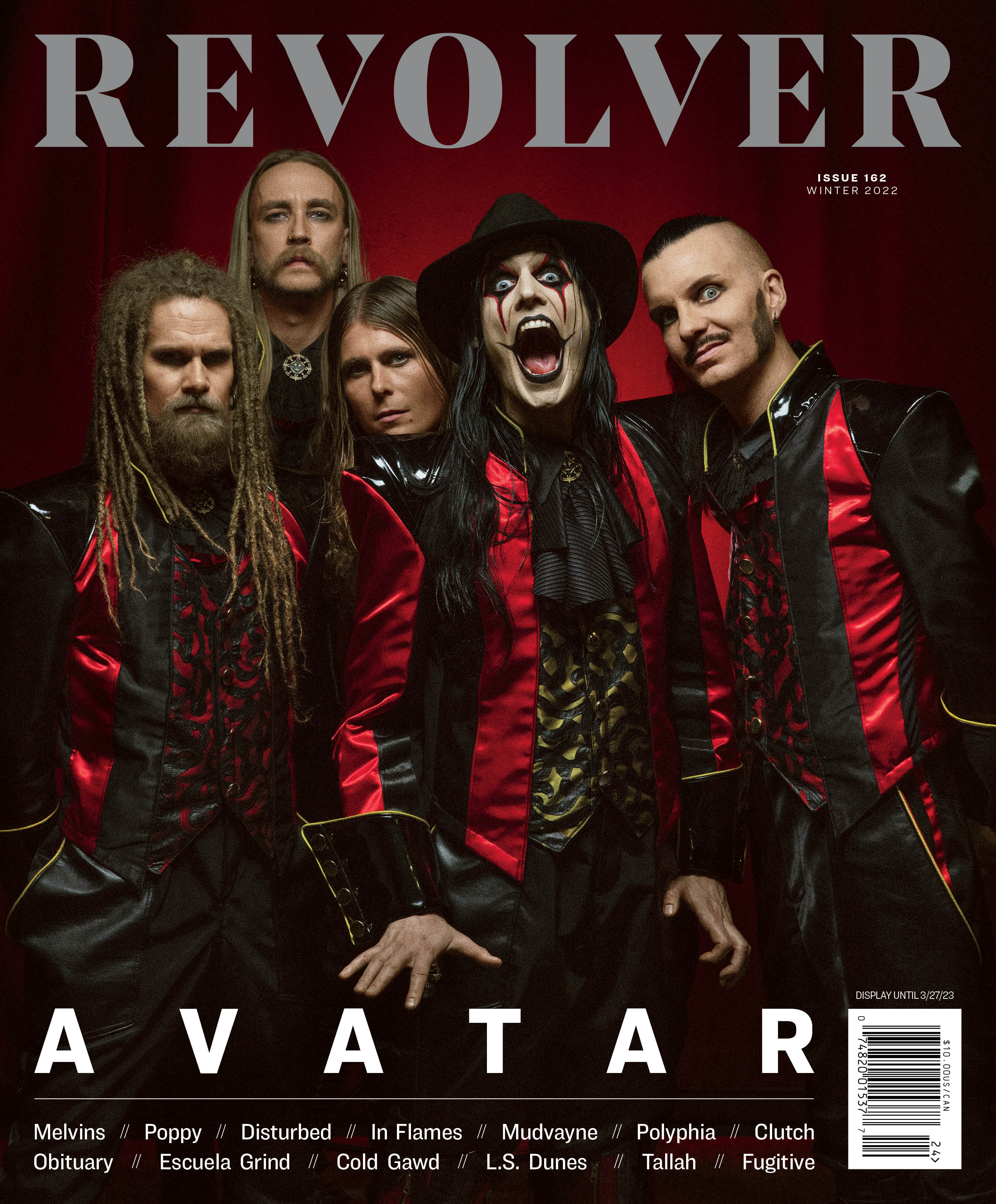 REVOLVER WINTER 2022 ISSUE FEATURING AVATAR