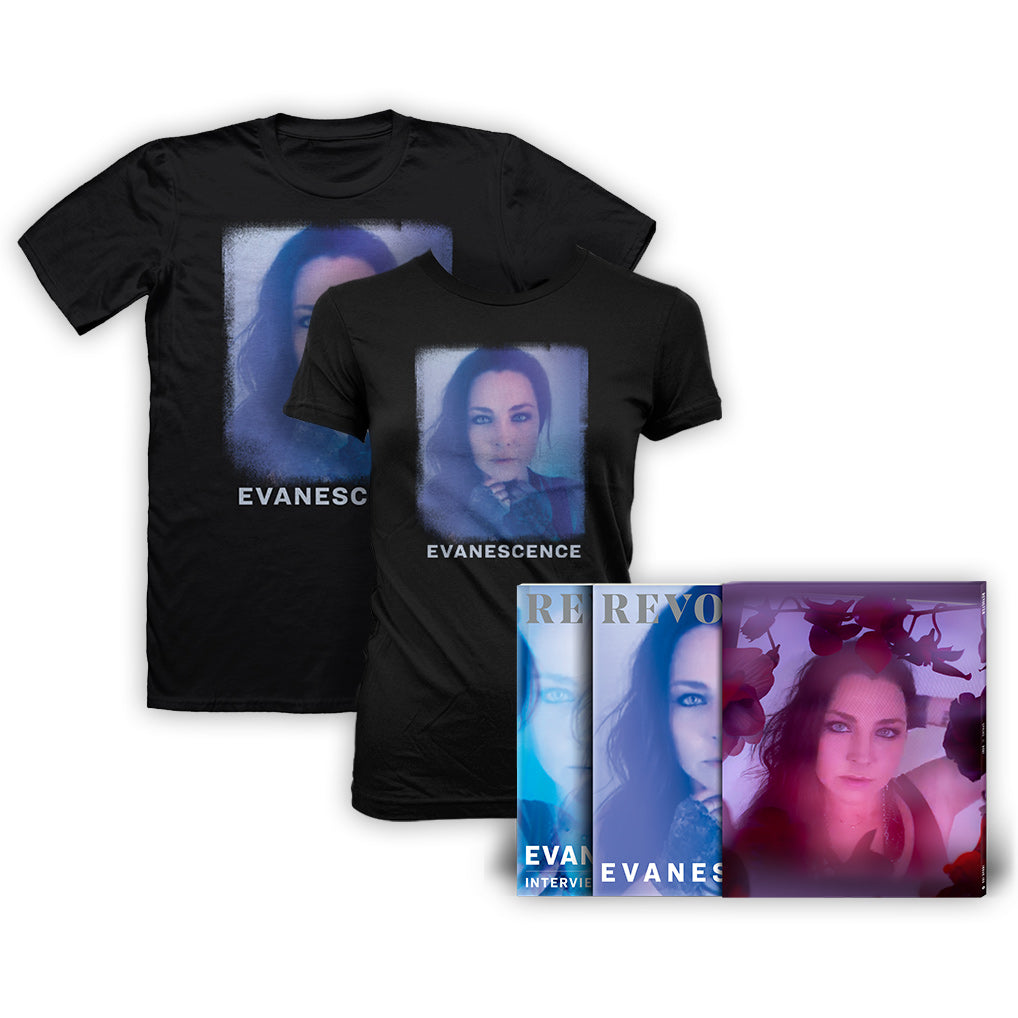 REVOLVER x EVANESCENCE SPRING 2021 ISSUE SLIPCASE & ALTERNATIVE COVER T-SHIRT BUNDLE - ONLY 250 AVAILABLE