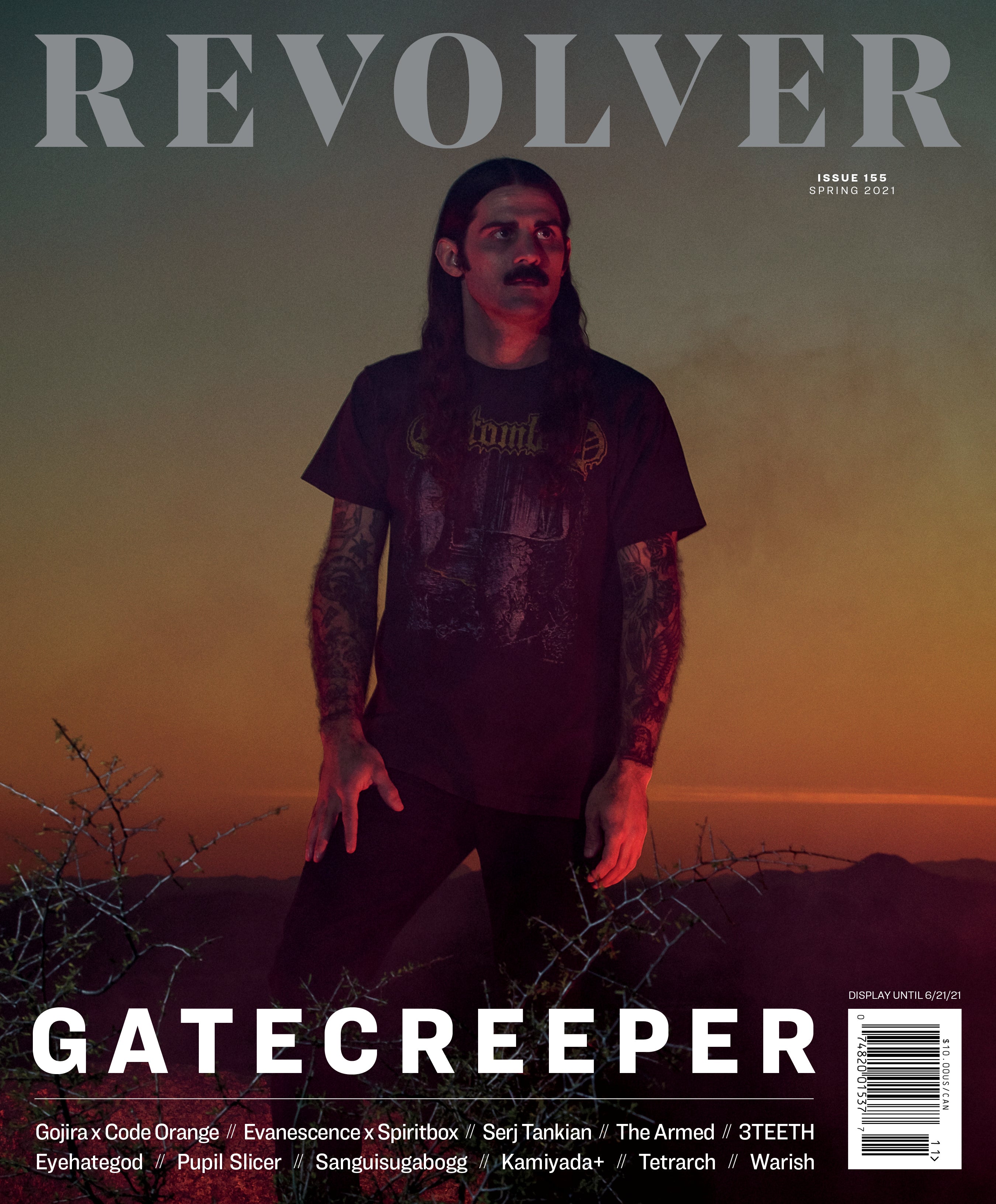 Revolver George Cover REVOLVER SPRING 2021 ISSUE FEATURING GATECREEPER