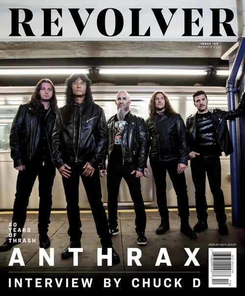 REVOLVER SUMMER 2021 ISSUE FEATURING ANTHRAX