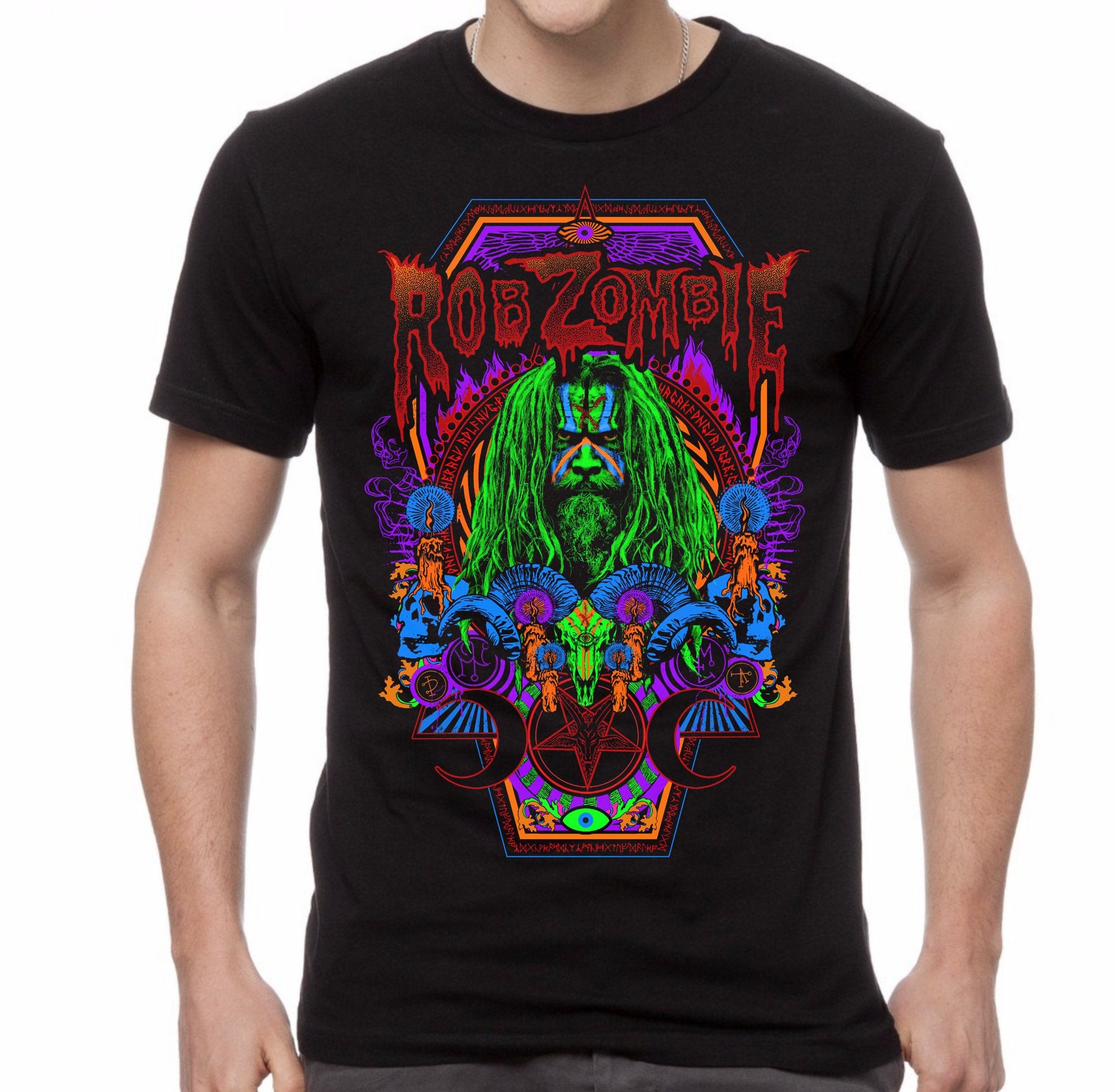 ROB ZOMBIE 'NECROCOLOR' T-SHIRT