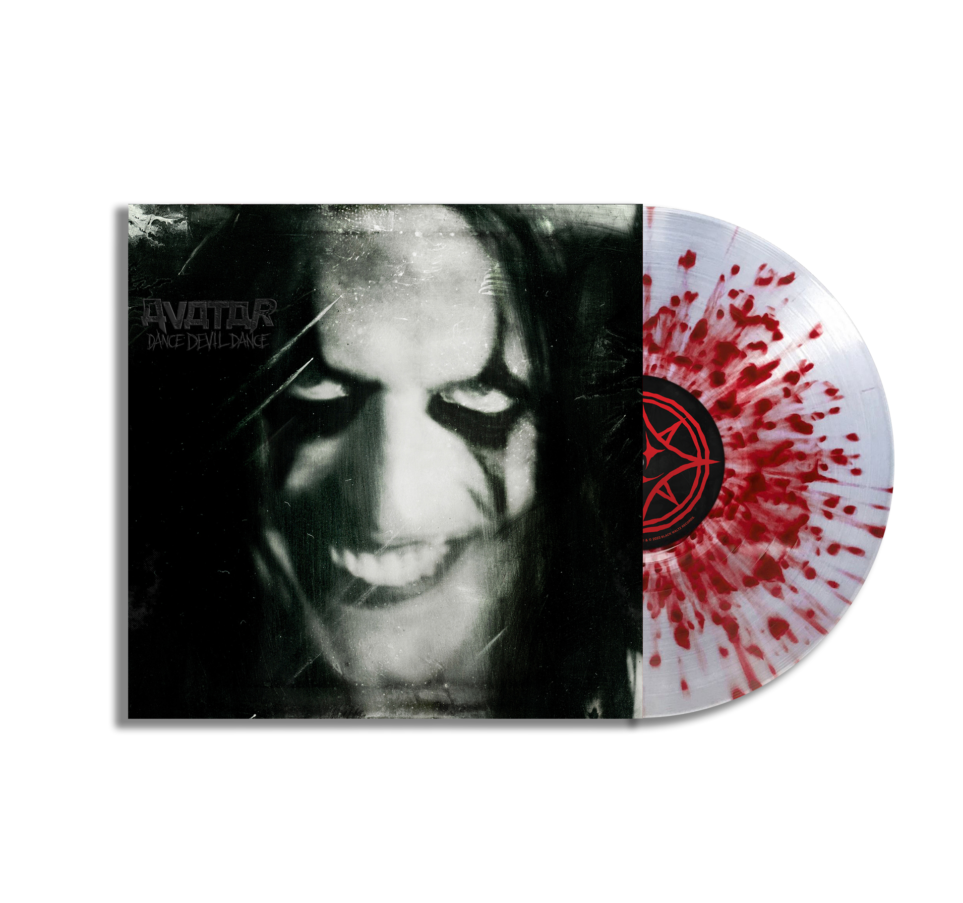 AVATAR ‘DANCE DEVIL DANCE’ LP (Limited Edition – Only 350 made, Clear w/ Opaque Red Splatter Vinyl)