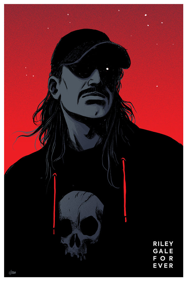 RILEY GALE FOREVER - HAND NUMBERED SILKSCREEN CHARITY POSTER - ONLY 500 AVAILABLE!