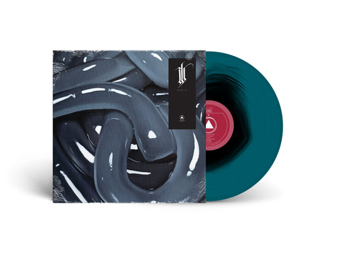BORIS 'W' LP (Limited Edition - Only 300 Made, Sea Blue & Black Blob Vinyl)