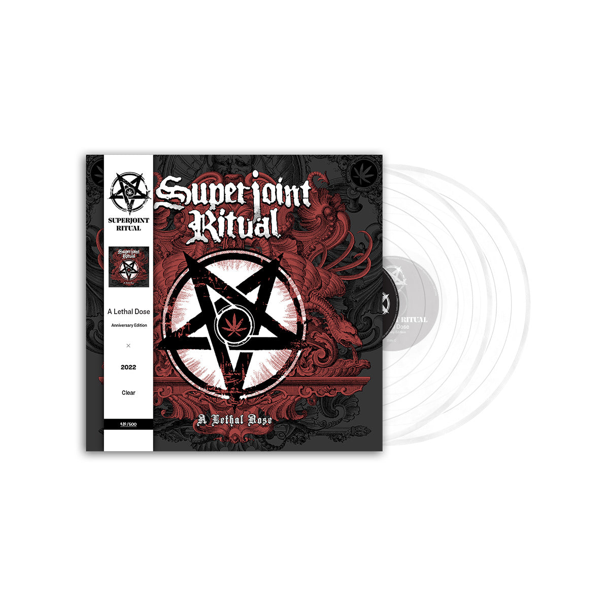 SUPERJOINT RITUAL 'USE ONCE AND DESTROY' & 'A LETHAL DOSE' DELUXE ALBU