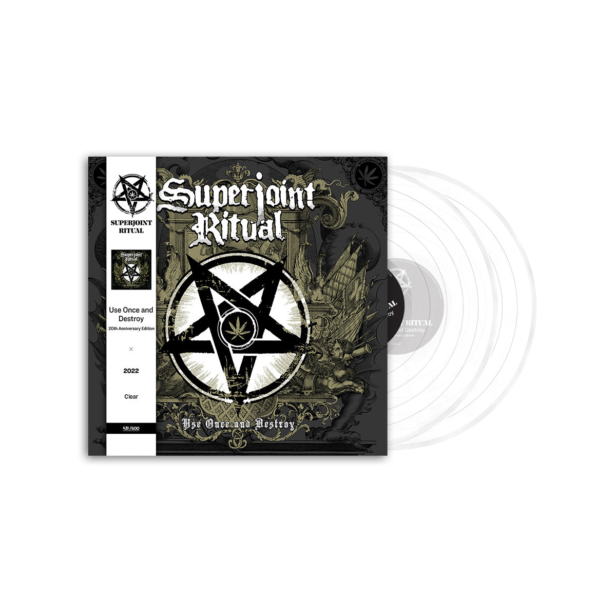 SUPERJOINT RITUAL 'USE ONCE AND DESTROY' & 'A LETHAL DOSE' DELUXE ALBU