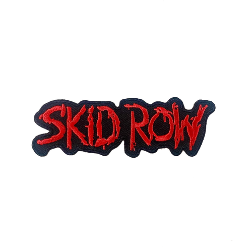 SKID ROW LOGO EMBROIDERED PATCH