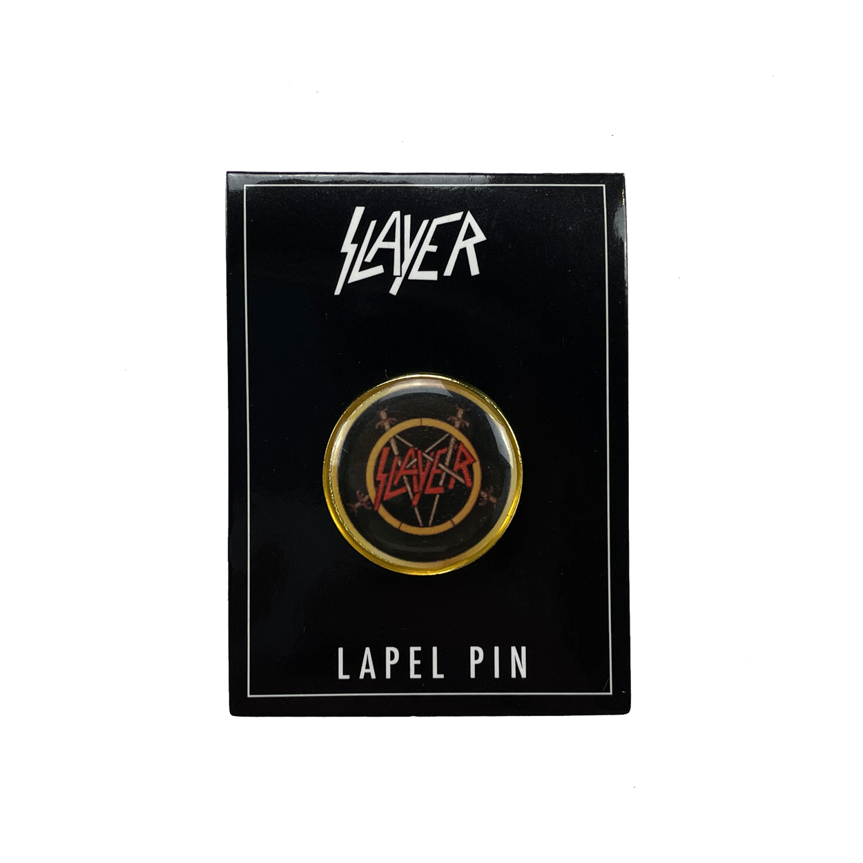 SLAYER CIRCLE LOGO PIN