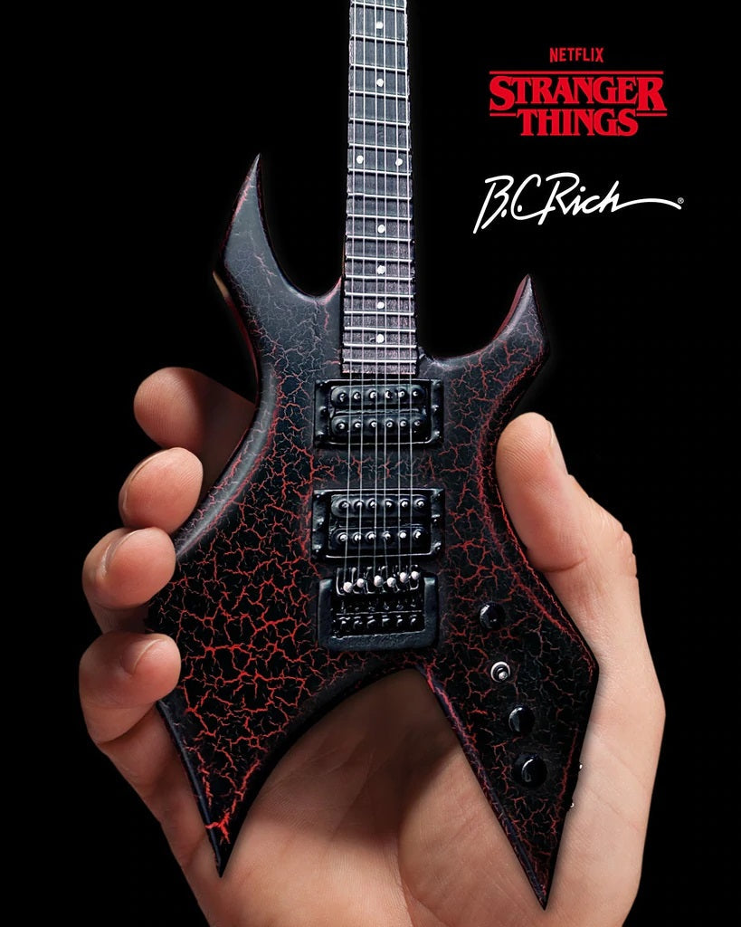 STRANGER THINGS - EDDIE'S GUITAR - B.C. RICH MINI GUITAR