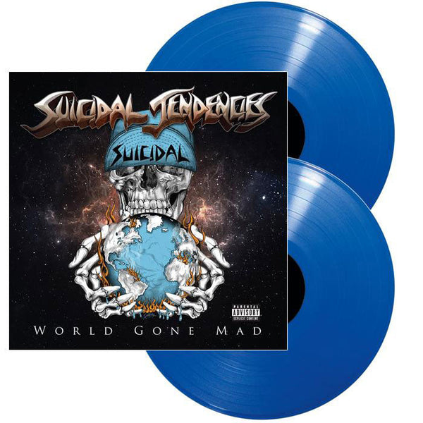 SUICIDAL TENDENCIES 'WORLD GONE MAD' 2LP (Limited Edition, Blue Vinyl)