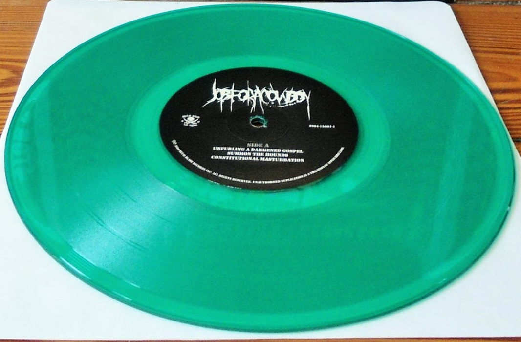 JOB FOR A COWBOY 'RUINATION' 10" EP (Green Vinyl)