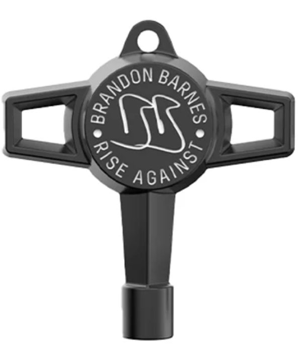 RISE AGAINST - BRANDON BARNS COLLECTIBLE SIGNATURE DRUM KEY